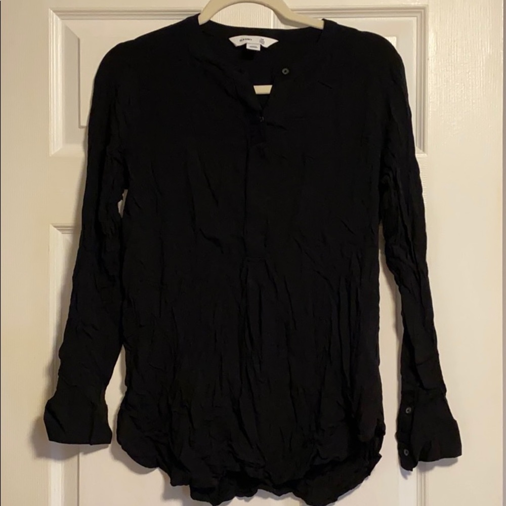 Black tunic shirt
